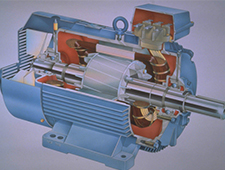 DYQC-54純電動車交流異步電機解剖模型