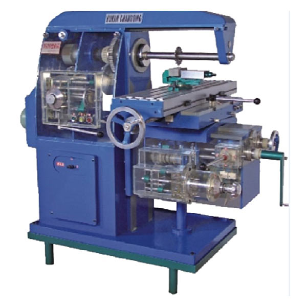 透明萬能銑床教學實訓裝置,機電液氣一體化實驗裝置