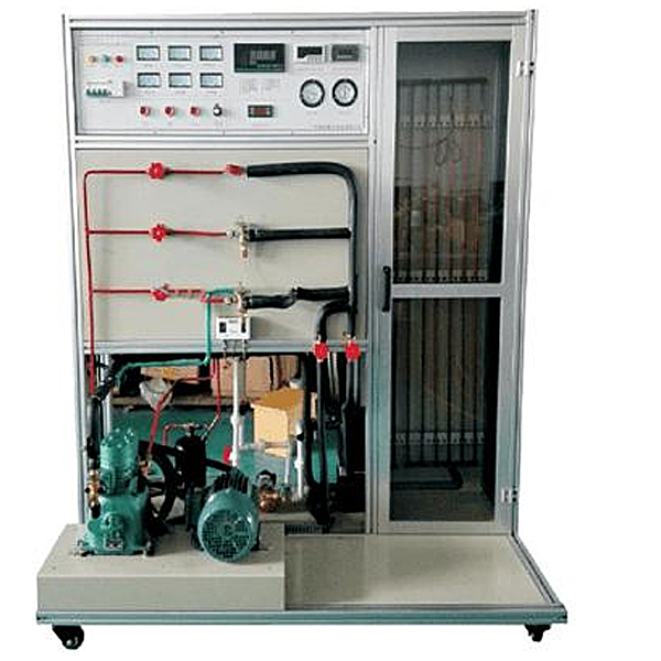 制冷性能測試實訓臺,PLC電氣實訓裝置