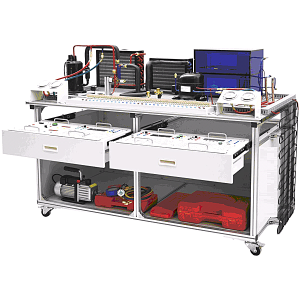 現(xiàn)代制冷與空調(diào)系統(tǒng)考核實訓裝置,汽車電動天窗系統(tǒng)實驗臺